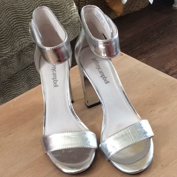jeffrey campbell silver sandals